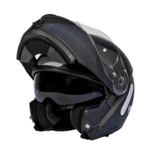 Capacete para Motociclista GP TECH A118 SV Mono Articulado Robocop Fosco