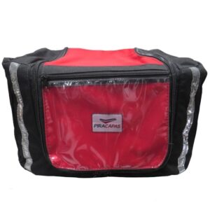 Mochila Termica para 12 Marmitex NYLON Piracapas para Moto