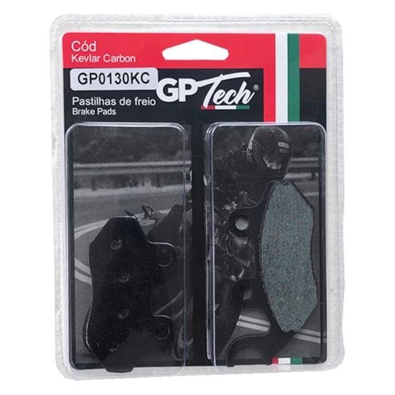 Pastilha Freio GP TECH 0130KC (D/T) Dafra Citycom 300