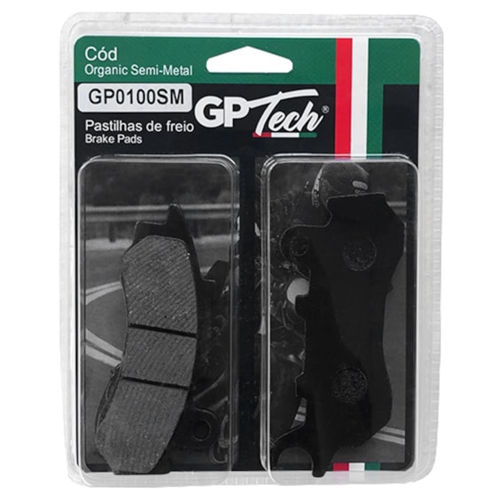 Pastilha Freio GP TECH 0100SM (D) Titan 160 2018-