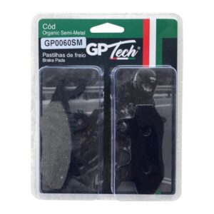 Pastilha de Freio para Moto GP TECH 0060SM (D) XTZ 125 / Lander 250 / Tenere 250 / YES 125 / Kansas 150