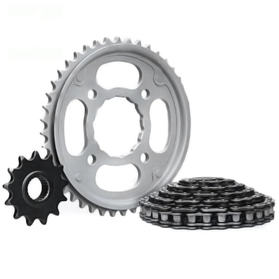 Kit Transmissão Relação DID DL 650 V-STROM 2014- com Retentor