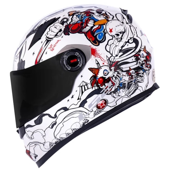 Capacete LS2 FF358 CRAZY CLOWN