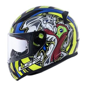 Capacete para Motociclista LS2 FF353 Rapid ALEX Barros