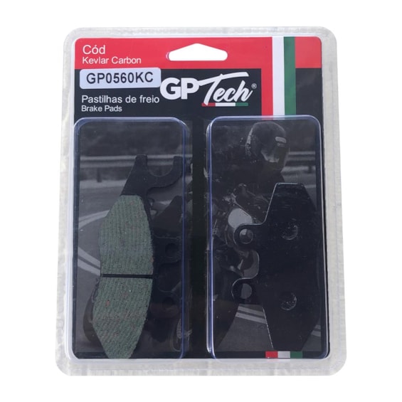 Pastilha Freio GP TECH 0560KC (D/T) Dafra Citycom 300 ABS 2018-