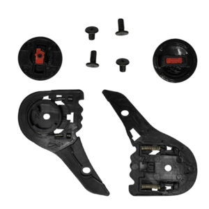 Kit Reparo para Moto LS2 FF358 / 396 Botão + Suporte Viseira Polivisor