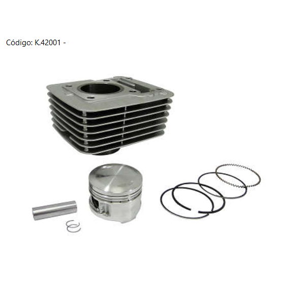 Cilindro Motor Completo YBR 125 (magneti Marelli) K42001
