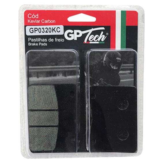 Pastilha Freio GP TECH 0320KC (D) Dafra MAXSYM 400 2014-