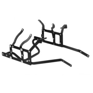 Suporte para Moto de Baú Bagageiro para Moto Lateral Roncar Honda CB 500X 2014-16 Preto