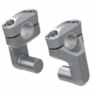 Adaptador Guidao SCAM Regulavel 28 / 28 Prata para Moto