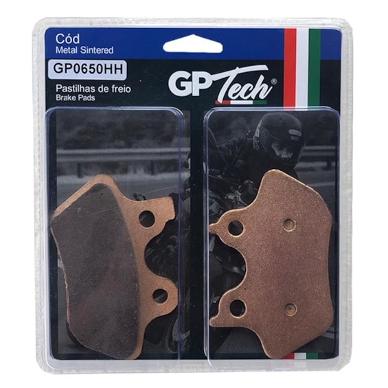 Pastilha Freio GP TECH 0650HH (D/T) Harley Davidson 1450 FXST