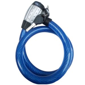 Trava KGA Cabo ACO 22X120 CM Azul B715-1.20M (chave Code) para Moto