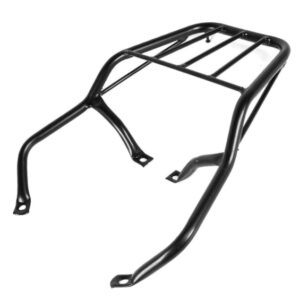 Bagageiro Suporte Traseiro para Moto BIZ 125 2006-10 (PRO TORK) Modelo Sansao Preto BA-86HP