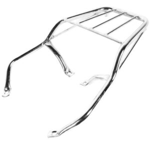 Bagageiro Suporte Traseiro para Moto BIZ 110 / 125 2011- (PRO TORK) Modelo Sansao Cromado BA-110HC