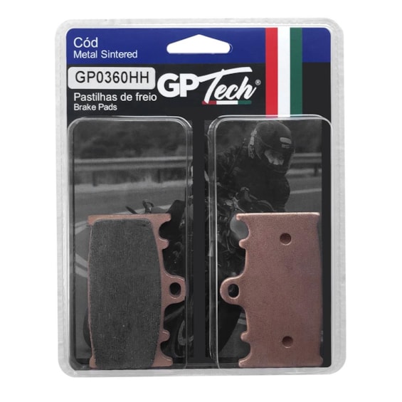 Pastilha Freio GP TECH 0360HH (D) Kawasaki VERSYS 1000 2012- / Suzuki GSXR 750 2000- / GSXR 600 / TL