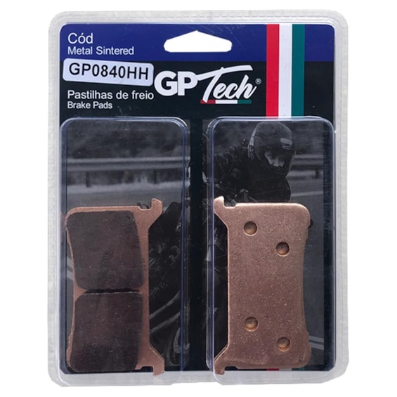 Pastilha Freio GP TECH 0840HH (D) CBR 600RR 2018- / CBR 1000 Fireblade C/ABS Tokiko 2017-19