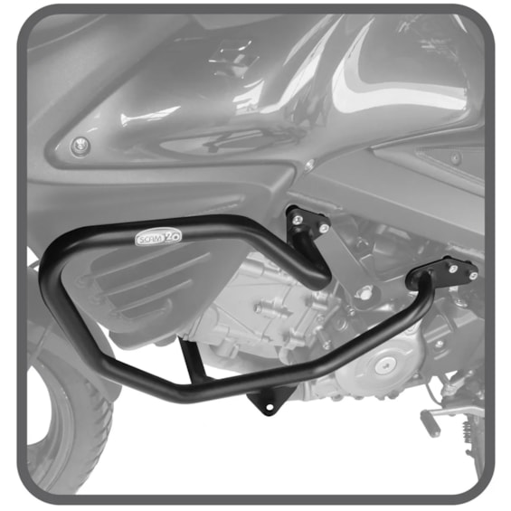 Protetor Motor e Carenagem SCAM Suzuki V-STROM 650 -2013