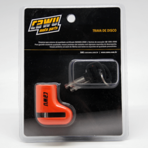 Trava Disco Cawu (pequena) 50X20X35,6 para Moto