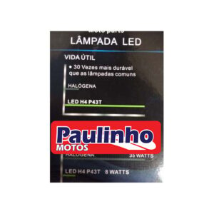 Lâmpada de Farol para Moto LED KGA H4 35 / 35W