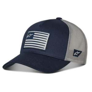 Bone Alpinestars FLAG Snapback para Moto