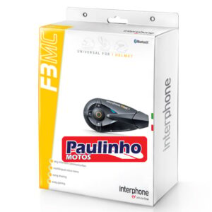 INTERCOMUNICADOR DE CAPACETE INTERPHONE F3MCTP (UNITARIO) para Moto