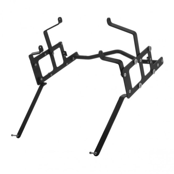 Suporte Bau Lateral Roncar Yamaha XT 660R ANO 2005-09 Preto (para USO com ALÇA Original)