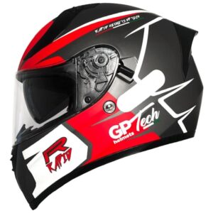 Capacete para Motociclista GP TECH V128 Rapid SV Viseira Solar Titanium Fosco