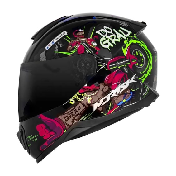 Capacete Norisk Razor do Grau