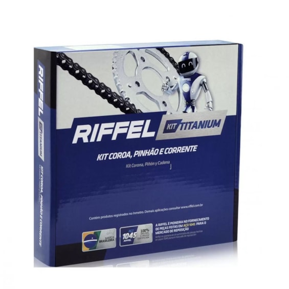 Kit Transmissão Relação Riffel Tornado (2001-2008)