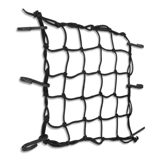 Rede Capacete 35 X 35 Preta