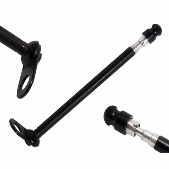 Antena Retratil 7 Estagios Preta Retrovisor (spencer)