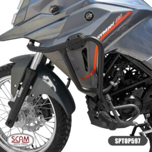 Protetor de Carenagem para Moto SCAM Dafra NH 190 2020- com Pedaleiras