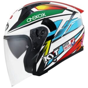 Capacete para Motociclista KYT NF-J Kasma Daniel Replica