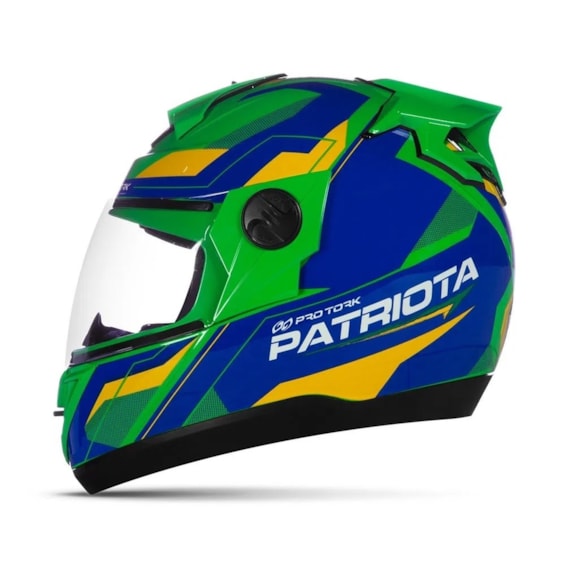 Capacete PRO TORK Evolution G8 EVO Patriota