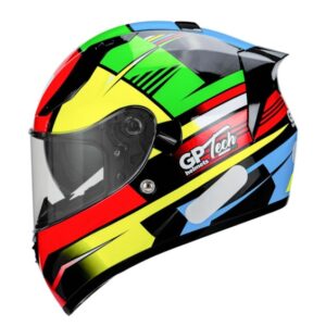 Capacete para Motociclista GP TECH V128 FLAG