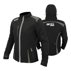 Jaqueta para Motociclista Feminina GP TECH SOFT Casual Resistente À água
