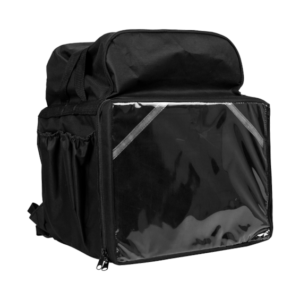 Mochila Pizza Isobag 45L CEK Preta Revestida Aluminio com Bolsão para Moto