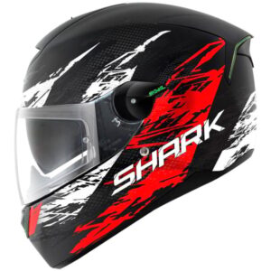 Capacete para Motociclista SHARK SKWAL LED Ellipse KRW Viseira Solar