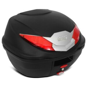 Baú Bauleto para Moto Givi B360N Monolock 36L Plástico Lente Vermelha