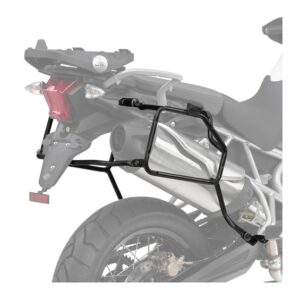 Suporte de Baú Bagageiro para Moto Lateral Tiger 800 2015 Givi PLR6401 Monokey Engate Rapido