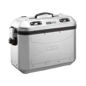 Baú Bauleto para Moto Lateral Givi DLM36A Trekker Dolomiti 36L Aluminio Polido (O PAR)