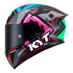 Capacete para Motociclista KYT TT Course Ratthapark PLAY Replica