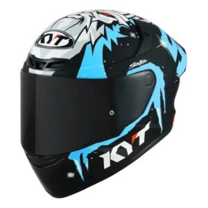 Capacete para Motociclista KYT TT Course Masia Winter TEST Fosco