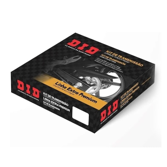 Kit Transmissão Relação DID CB 500 X 2020- com Retentor