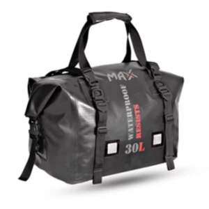 Alforge Lateral MAX Racing 30L Soldado Impermeavel com Bolsa para Moto