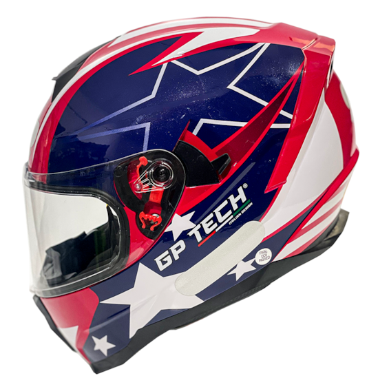 Capacete GP TECH ULTRA USA SV