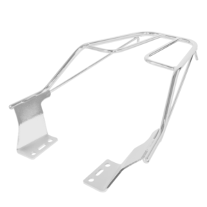 Bagageiro Suporte Traseiro para Moto Fazer 150 / Factor 125 / 150 2017-22 (Modelo Sansao) BA-177YC PRO TORK Cromado