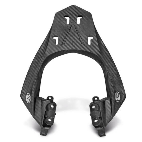 Bagageiro Fazer 150 2023- / FZ 15 2023- Fiberforce Preto (SCAM)
