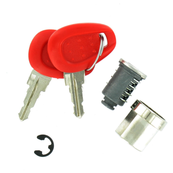 Kit Fechadura Givi E52 / V46 com Miolo de Chaves