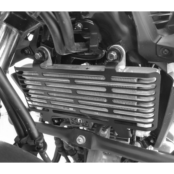 Protetor Radiador CB 300F Twister 2023- ( SCAM ) Preto